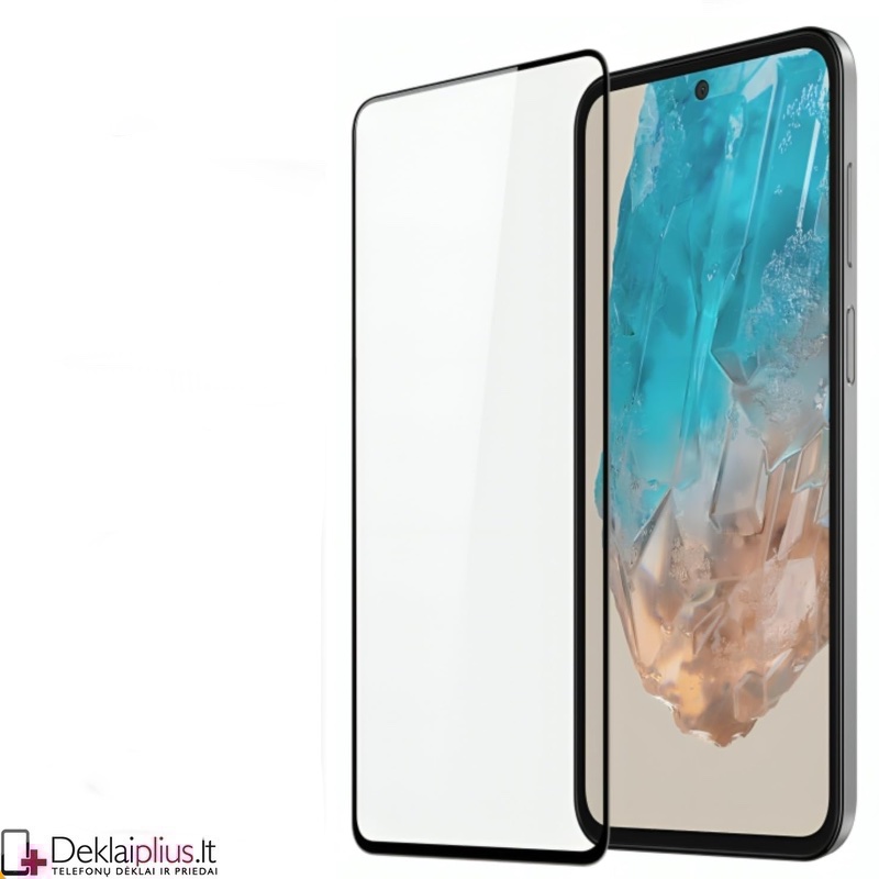 Telefono ekrano grūdintas stiklas - per visą ekraną (Samsung Galaxy M35 5G) Telefono ekrano grūdintas stiklas - per visą ekraną (Samsung Galaxy M35 5G)